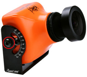★RunCam Eagle 800TVL Global WDR FOV 130 4:3 16:9 FPV Camera 5-22 VDC Orange