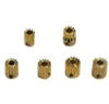 Spare Parts Tail Motor Copper Gear for 450 helicopter 2.3mm 3.0mm 3.17mm 10T 11T 12T 13T 14T
