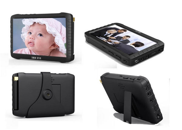 TE968H 5 Inch FPV 5.8G 8 Channels Vrx Wireless Mini DVR LCD Monitor-5.8G D US Plug