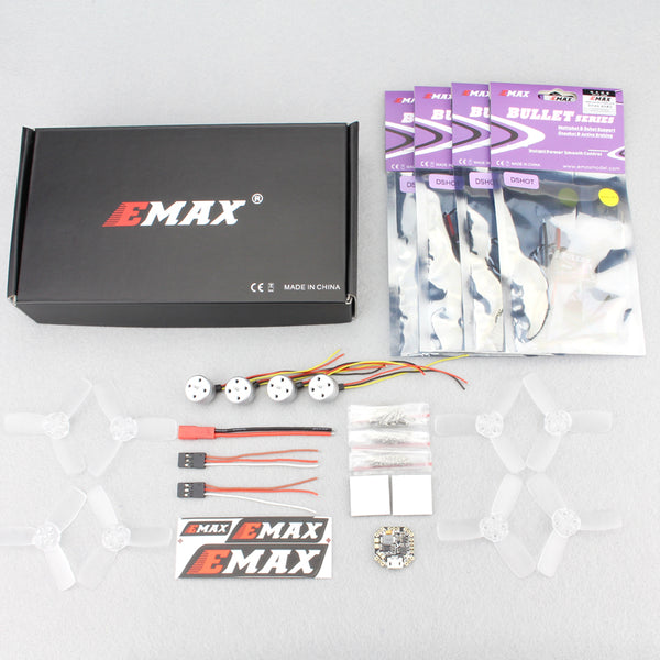 EMAX F3 Femto 6A Bullet BLHeli_S ESC RS1104 5250KV Motor T2345 Propeller Power System Combo