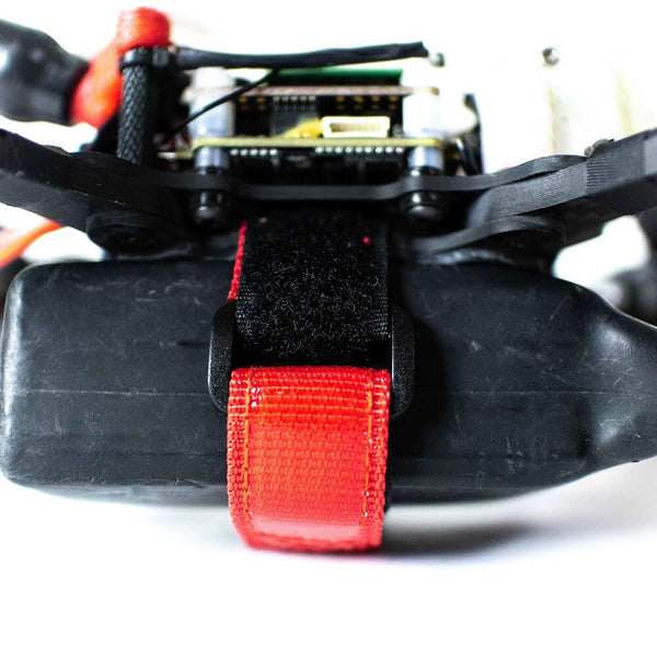 ★2 PCS EMAX LiPo Battery Strap with Rubber 260mm for RC FPV Racing Drone Fixed