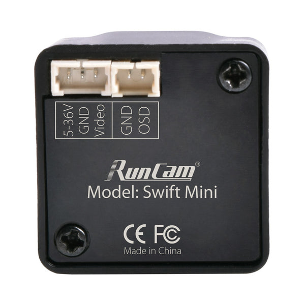 Runcam Swift Mini 600TVL DC 5 To 36V D-WDR Lens 2.5mm 1-3