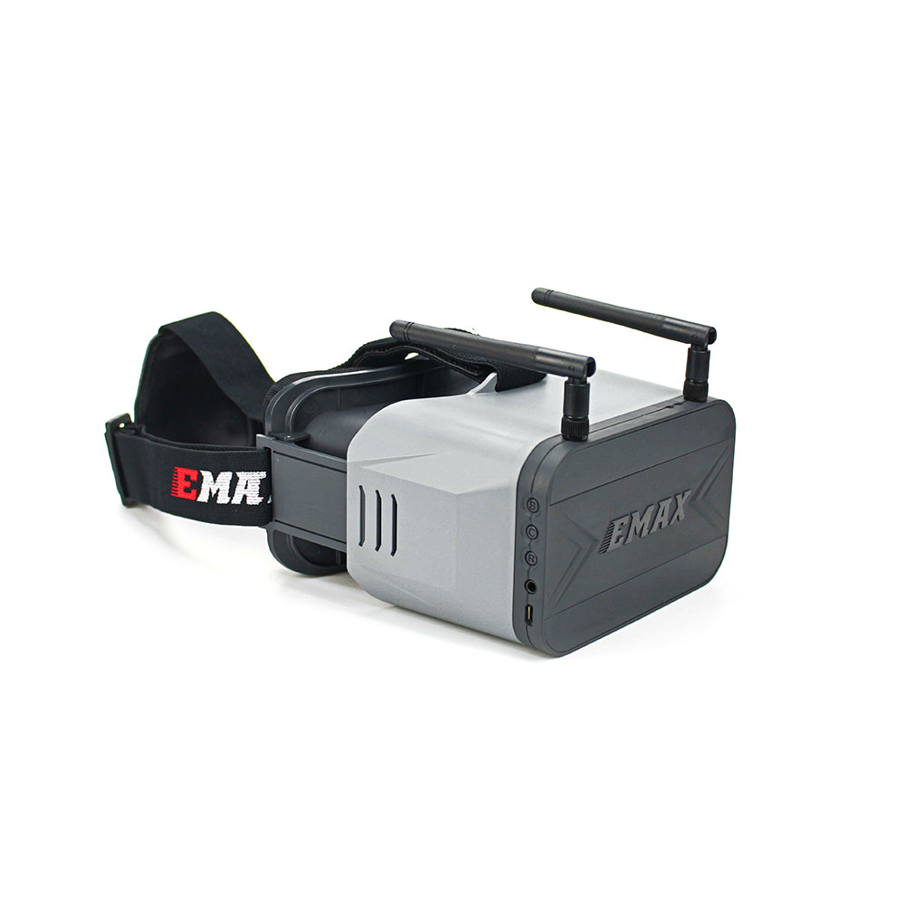 EMAX 5.8G 4.3 Inches Transporter 2 Goggle With Dual Antennas for FPV R