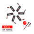 ★Nanohawk Spare Parts - 6in1 4.35HV 1S 300mAh 80C Lipo Battery for Nanohawk with 2ea wires