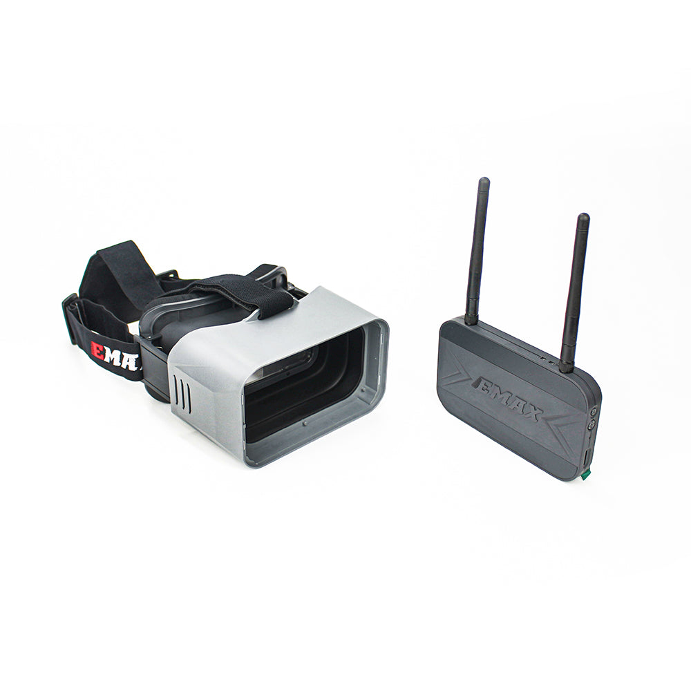 EMAX 5.8G 4.3 Inches Transporter 2 Goggle With Dual Antennas for FPV R