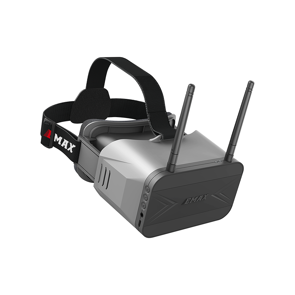 EMAX 5.8G 4.3 Inches Transporter 2 Goggle With Dual Antennas for FPV R