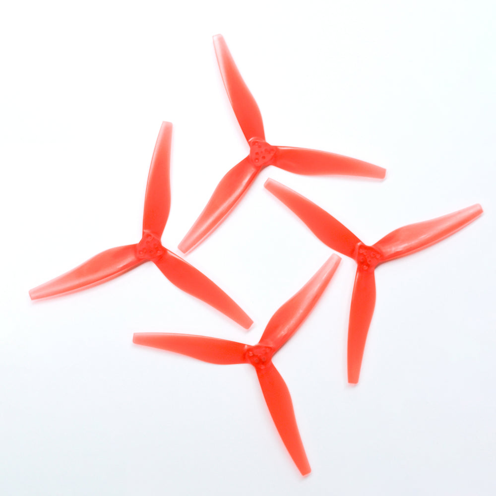 EMAX Avia 5.0x3.0x3 5030 - 3blades 2CW+2CCW Propeller Red