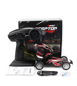 EMAX Interceptor 1-24 2.4G RWD FPV RC Car with Goggles Full Proportional Control RTR BNR Model - Car+Remote Controller