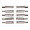 ★10PCS M2-M3 Clevis Wire Trolley Iron Chuck Metal Rod Clamp For RC Airplane