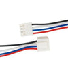 ★M026 Thunderpower male connector with 24AWG PVC wire 4P L=10CM