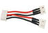 ★M039 Align male to two Align female with 22AWG silicone wire L=5CM