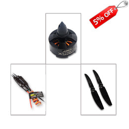 Quadcopter 250 Brushless Combo 1