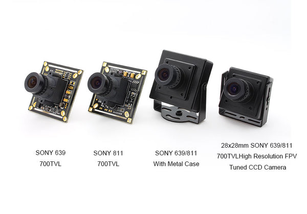 ★SONY 639 700TVL 1-3-inch CCD Video Camera Metal Case (PAL-NTSC)