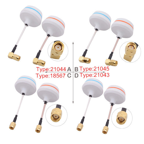 ★5.8G SMA Male Antenna Gains FPV Aerial Photo RC Airplane(1 pair) 21043