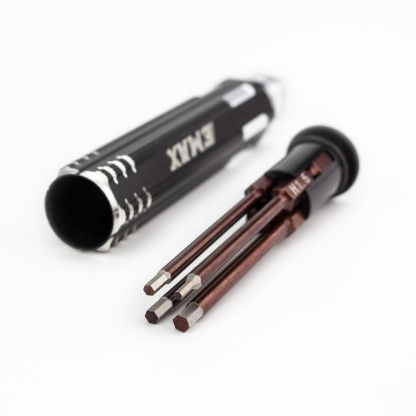 4 in 1 Emax Hexagon Socket Screwdriver Set Allen Driver H1.5 H2.0 H2.5 H3.0mm Modeling Making Tools for RC Model FPV Building