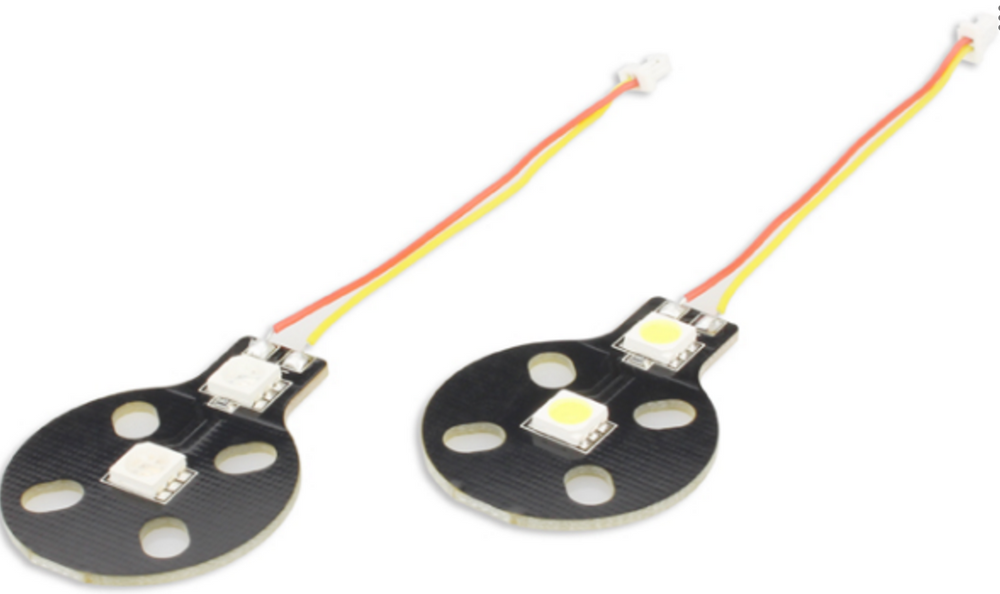 ★Nighthawk Pro 200 PNP Parts - Motor Mount LED (1pc Front White LED+1pc Back RED LED)